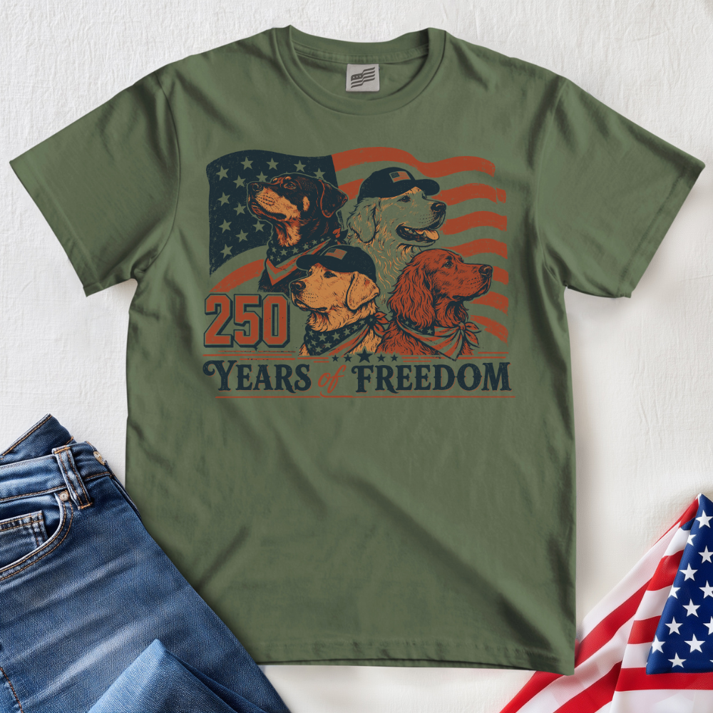 250 Freedom Dogs T-Shirt