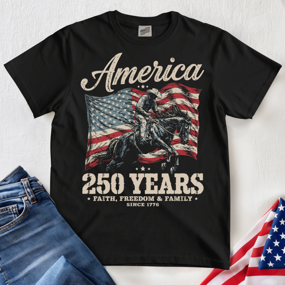 American 250 Rodeo T-Shirt