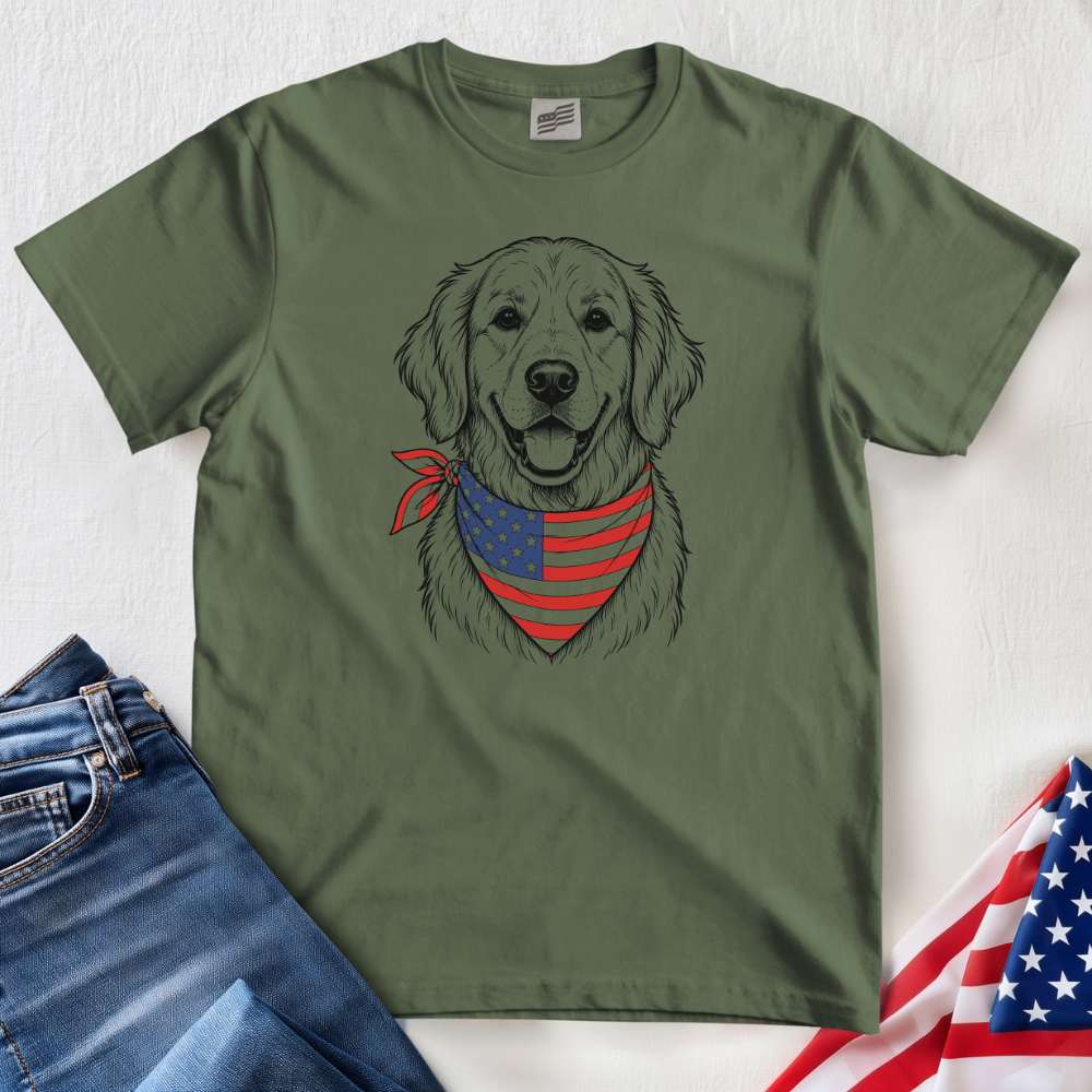 American Golden Retriever T-Shirt