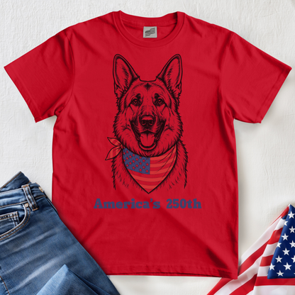 American German Shepherd 250 T-Shirt