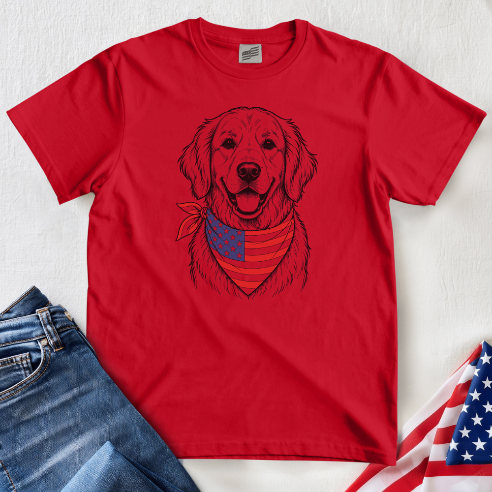 American Golden Retriever T-Shirt