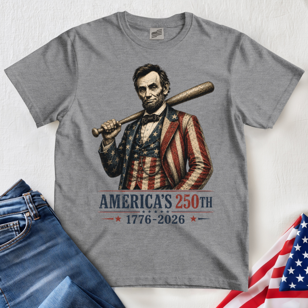 Baseball Lincoln 250th T-Shirt