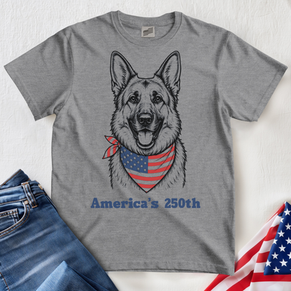 American German Shepherd 250 T-Shirt