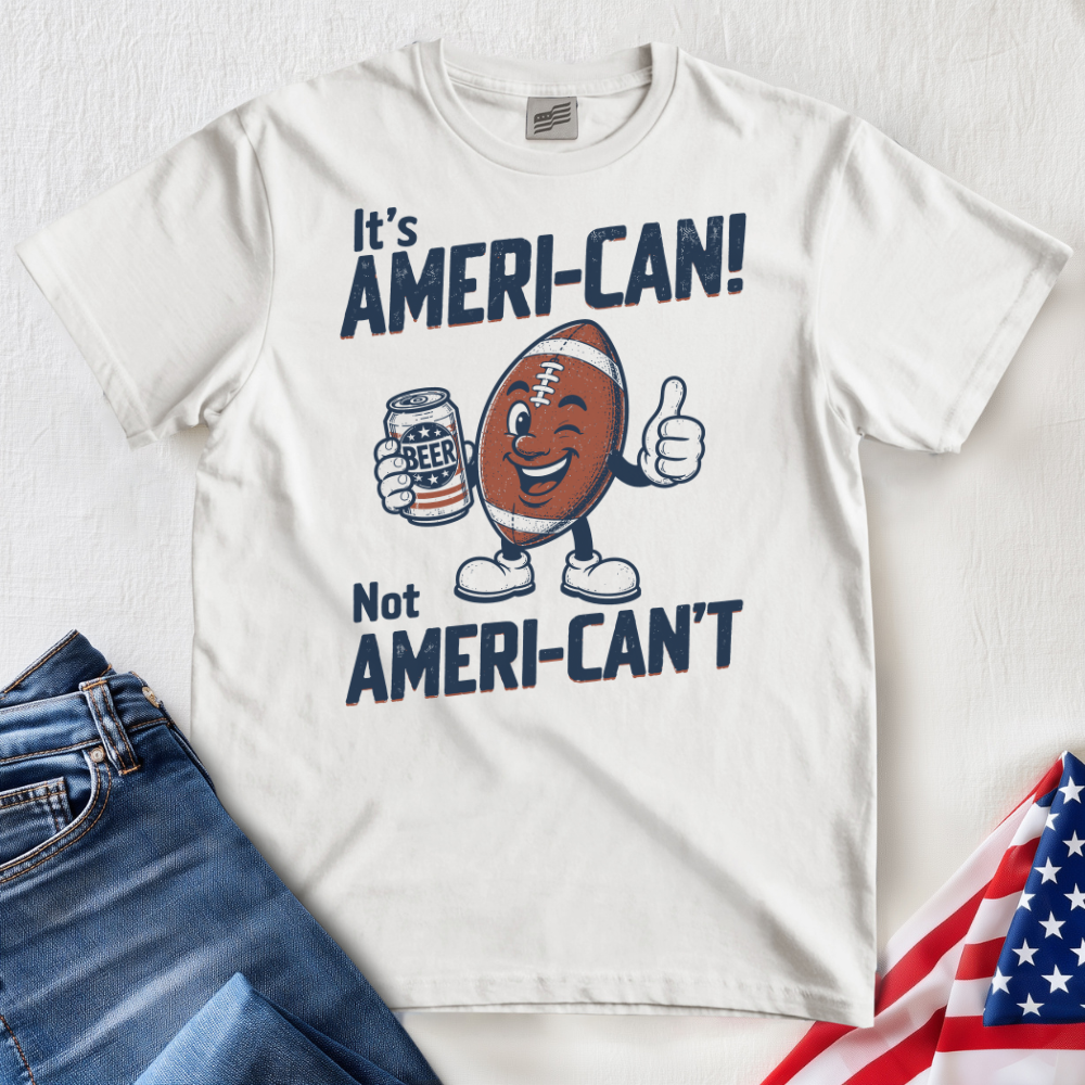 Ameri-Can Football T-Shirt