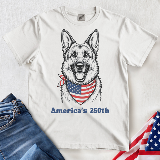 American German Shepherd 250 T-Shirt